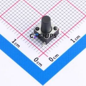 SMG-01T-H090A0 Tactile <b>Switch</b> SMD-4P,6x6mm <b>Switch</b> Single Pole Single Throw Round Button 2.5N 6mm - Product Image 1