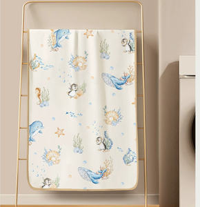 Coussin de matelas antidérapant imperméable en coton <span class=keywords><strong>pour</strong></span> bébé, lavable, respirant, motif animal, <span class=keywords><strong>50</strong></span>*70 <span class=keywords><strong>CM</strong></span> - Product Image 4