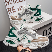 Chaussures décontractées d'été multicolores pour hommes, respirantes et de haute qualité, idéales pour la marche en extérieur et le basketball sur le campus