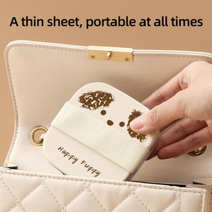Brosse de nettoyage portable OEM lavable pour dortoir et usage domestique, outil magique anti-peluches et poils pour vêtements, tableau en laine collante lavable - Product Image 1