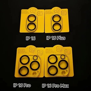 Lentes de cámara completa 3D, gafas templadas, protector de lente de cámara trasera para <span class=keywords><strong>iPhone</strong></span> 16 pro 16 pro Max 16 Plus, vidrio de cámara - Product Image 4