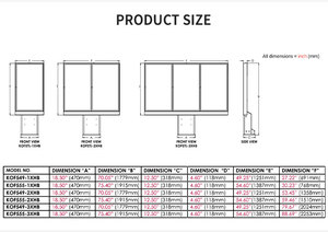 Pantalla LED Digital para Exteriores de 43, 49, 55 y 65 Pulgadas, Impermeable, 4K, Pantalla Dividida Inteligente, Basada en la Nube, con Menú RDM SDK, para Centros Comerciales - Product Image 6