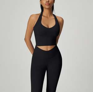 Soutien-gorge de yoga sans dos pour femmes avec séchage rapide et fonctions antichoc Nouveau design Faible MOQ Tops de course légers pour la salle de sport - Product Image 5