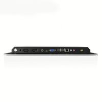 Monitor de Pantalla Táctil Resistente con Panel Frontal IP65, Entrada de Alimentación de CC de 9~36 V, Rango Amplio de 7, 8, 10, 11, 11.6 y 12 Pulgadas, con VGA y USB