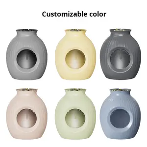 Vente en gros Bac à litière pour chat style <span class=keywords><strong>pot</strong></span> <span class=keywords><strong>de</strong></span> <span class=keywords><strong>fleur</strong></span> caché détachable facile à nettoyer Stérilisation par désodorisation intelligente personnalisable - Product Image 5