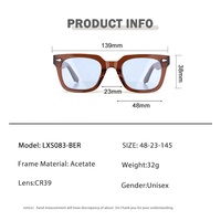 Gafas de Sol Rectangulares Retro Vintage de Alta Calidad del Fabricante, Clásicas, Polarizadas, Ligeras, con Protección UV400