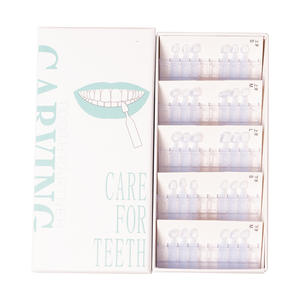 Comparaison des facettes dentaires en composite et en porcelaine préformées pour supermodèles, sans empreinte requise - Lot de 30 pièces - Product Image 3