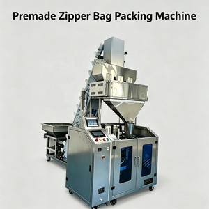 Machine <span class=keywords><strong>d</strong></span>'emballage entièrement automatique pour sachets de noix, bonbons, snacks, granulés <span class=keywords><strong>d</strong></span>'azote et <span class=keywords><strong>fruits</strong></span> secs avec pesage, remplissage et scellage - Product Image 5