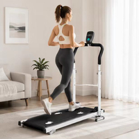 Caminadora Manual Plegable de Marca Privada ZB-WTP-3, Logotipo Personalizado, Máquina para Caminar Sin Motor, Gimnasio en Casa, Bajo MOQ, Fábrica OEM ODM