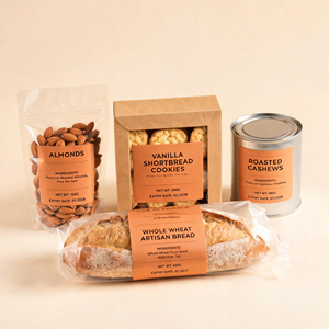 Anti-corrosion Moisture Resistant <strong>Printed</strong> Stickers for Dried Star Anise <strong>Cumin</strong> Spice Metal Cans Synthetic Paper Labels - Product Image 6