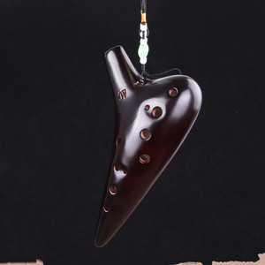 Ocarina en céramique à 12 trous, instrument de musique pour enfants, cadeau d'anniversaire pour enfants - Product Image 5