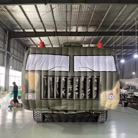 Cible gonflable radar IR personnalisée - Modèle d'entraînement en PVC (Char/Avion/Véhicule de lancement de missiles)