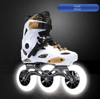 ROSELLE-Patins à roulettes en ligne pour hommes et femmes, avec quatre roues PU, largeur 35mm, logo professionnel personnalisé