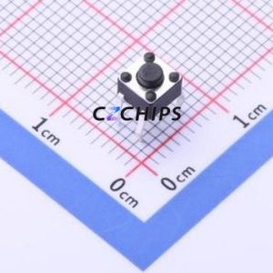 TC-1150DR-3.8H-160 Tactile Switch Through hole Component (THT) Switch Single Pole Single Throw Round Button 1.6N Through Hole - Product Image 1