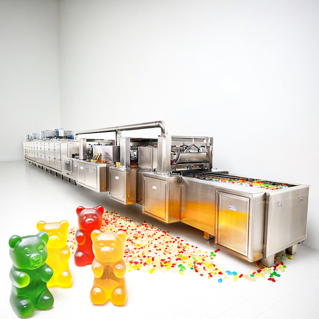 2024 Hot Sale Sweets Jelly Candy Machine 3D Pectin Soft Juice Vitamin Gummy Candy Production Line