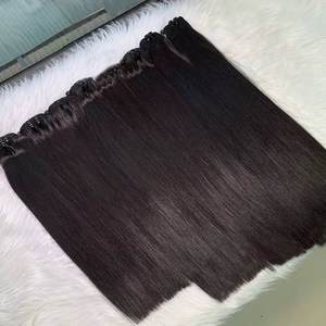 Extensiones de Cabello Humano Natural al Por Mayor, Liso, en Paquetes, Doble Trama, Cutícula Completa, Volumen - Product Image 2