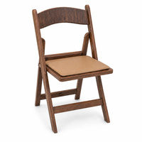 Chaises pliantes en résine imitation bois, couleur personnalisable, modernes, empilables, pour salle à manger, jardin, mobilier d'extérieur, événements, chaises Wimbledon
