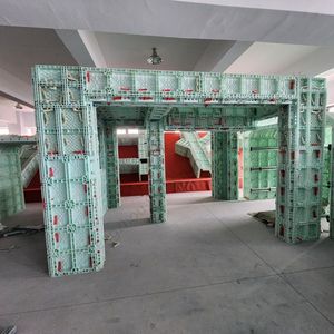 SONGMAO خفيفة الوزن ABS PP جدار عمود العارضة سقف عمود قالب قوالب بلاستيكية للأساس منزل الخ بناء - Product Image 2