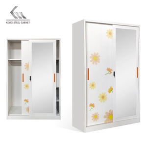 <span class=keywords><strong>2021</strong></span> Nouvelle Promotion Armoire de Rangement Peinte pour Chambre avec Portes Coulissantes Miroir - Product Image 5