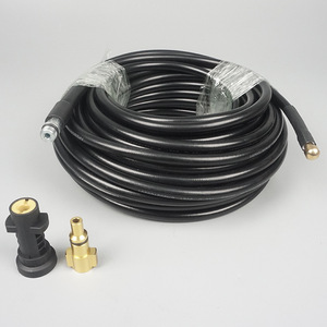 Manguera de agua de alta presión de 10m 15m 20m 30m, tubo de PVC para lavado de autos y desatascado de tuberías - Product Image 2