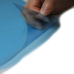 Lámina de PVC Azul A4 0.2mm 0.25mm 0.3mm, Cubierta Azul Cielo para Protección de Documentos - Product Image 2