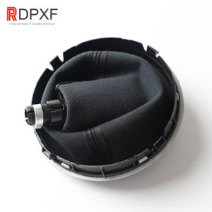 Accessoires de style automobile pour Skoda <span class=keywords><strong>Fabia</strong></span> II MK2 <span class=keywords><strong>Combi</strong></span> <span class=keywords><strong>Scout</strong></span> 2007-2014, modèle Octavia, pommeau de levier de vitesse, housse de protection du levier de vitesse. - Product Image 3