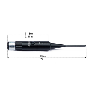 Herramienta de caza recargable portátil profesional ACUMETA, adaptadores láser rojo/Verde compatibles con 0,17 12GA Cal, <span class=keywords><strong>calibre</strong></span> múltiple, todos - Product Image 6
