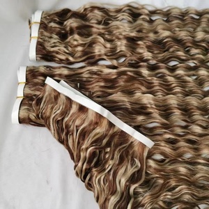 Extensioni per capelli Topelles Virgin Hair Piano <span class=keywords><strong>Mix</strong></span> Color con nastro adesivo e nastro lungo - Product Image 1