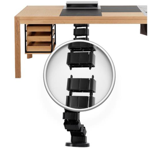Organizador de Cables Ajustable EKO de ABS, Tejido Apretado para Estaciones de Trabajo de Oficina, Envoltura en Espiral para Proteger Cables de 60/65 mm - Product Image 1