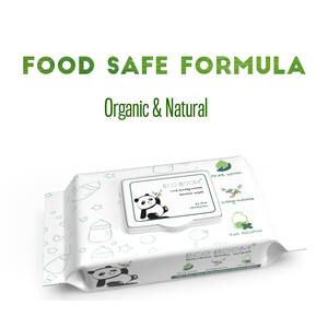 ECO BOOM Parents premier choix écologique 100% biodégradable lingettes humides jetables - Product Image 5