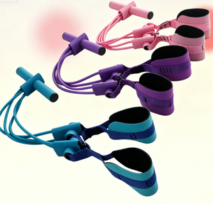 Attrezzo Portatile per Palestra Domestica con Pedale e Banda di Resistenza per Modellare Tutto il Corpo, per Donne, Braccia, <span class=keywords><strong>Gambe</strong></span>, Core, Yoga, Pilates, Esercizio Quotidiano - Product Image 6