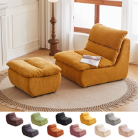 Canapé Modulaire Tendance pour Salon, Fauteuil Simple en Mousse à Mémoire de Forme, Meuble Confortable et Compact – Offre Spéciale