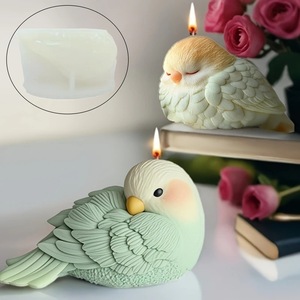 3D Silicone Bird <b>Mold</b> For <b>Candle</b> Baking Cake Epoxy Jewelry Making DIY <b>Mold</b> Valentine'S Day Gift <b>Mold</b> - Product Image 1