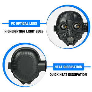 LiuHJG OEM ODM Durable Paire Vélo Voyants Noir 12V Plastique 3 Type Double Couleur Moto LED Clignotant - Product Image 2