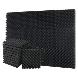 Egg Crate Foam Espuma insonorizada Paneles <span class=keywords><strong>de</strong></span> sonido acústico Espuma <span class=keywords><strong>de</strong></span> ruido ignífuga para estudio con el mejor precio - Product Image 2