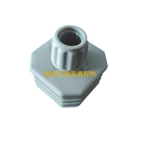 Connecteur de tube en plastique pour moustiquaire Zengxi, carré 60 mm, tige filetée 19 mm, pour support de cadre de lit - Product Image 3