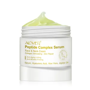 Crema facial antienvejecimiento para el blanqueamiento de la piel, crema hidratante de día y noche, reafirmante, colágeno, antiarrugas