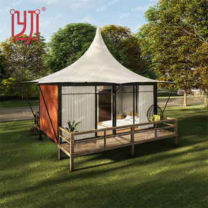 Carpa Pagoda de PVC Blanca de Alta Calidad 3x3 4x4 5x5 en Venta - Product Image 3