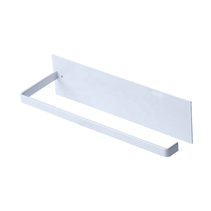 Étagère murale à mouchoirs en papier de style moderne, sans poinçon, pour salle de bains, <span class=keywords><strong>rangement</strong></span> pour rouleau de papier et chiffon - Product Image 2