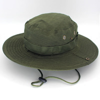 Topi Pelindung Matahari Berkualitas Tinggi untuk Luar Ruangan, Topi Bucket untuk Mendaki dan Memancing, Topi Santai dengan Pinggiran Bulat untuk Hutan