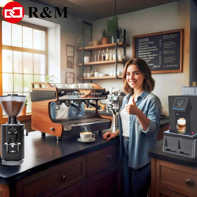 Name Express Maker Portafilter Tea & Expresso Coffee Machine a Cafe Set Commerciale with and Beans Automatique Grinder Supplies