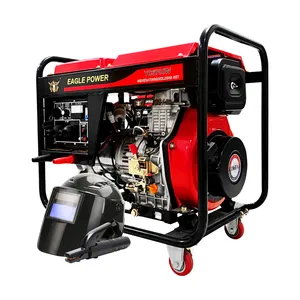 2.5kw 200a 186fa Motor Diesel Generator Lasmachine