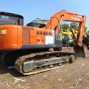 Excavatrice sur chenilles Hitachi ZAXIS 240 d'occasion, 24 tonnes, matériel Hitachi d'occasion pour la construction, comprenant moteur, pompe, boîte de vitesses - Product Image 6