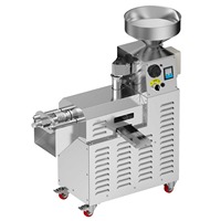 Machine à presser l'huile de ricin entièrement automatique fiable presse à huile d'arachide avocat noix de coco soja huile d'olive petite entreprise
