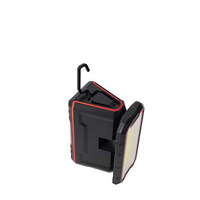 Lampe de travail magnétique portable, rechargeable, COB LED, 1200LM, rotative, étanche, avec aimant puissant, pour réparation automobile, garage, camping