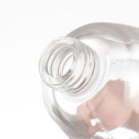 Bouteilles diffuseurs d'arômes en verre rondes vides de 100 ml et 200 ml, bleues, pour la vente en gros