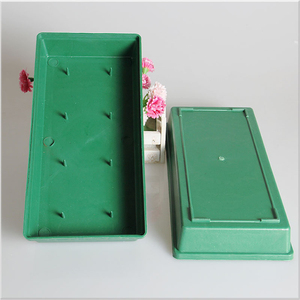 Wholesale Round Rectangular Flower <strong>Clay</strong> Tray Wedding Car Decoration Plastic Flower Box Conference Layout Fixed <strong>Plate</strong> - Product Image 5