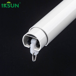 Iksun 7.9-14.8ft Inside Mount Cafe Large Window Long Simple Industrial Modern Extendable Curtain Rod - Product Image 6