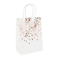 Vente en gros de sacs d'emballage en papier de luxe noirs chaussures vêtements imprimé logo personnalisé vêtement shopping cadeau bijoux emballage sac en papier