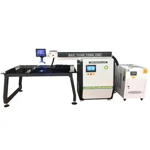 Machine à souder au laser électronique, BHJ, 300W, 400W, 500W, pour l'acier inoxydable, en aluminium, canal, lettre